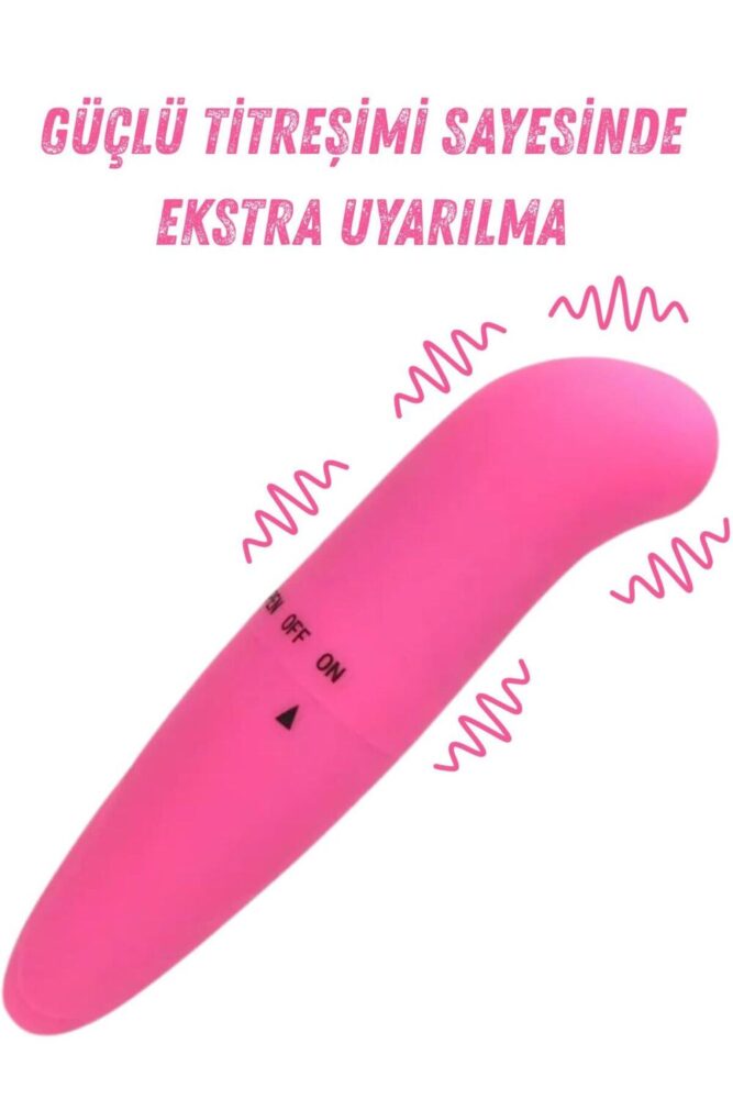 Lolita Shop Güçlü Titreşimli Zevk Vibratörü G Noktası Klitoris Uyarıcılı Anal Ve Vajina Masaj Vibratörü - Görsel 2