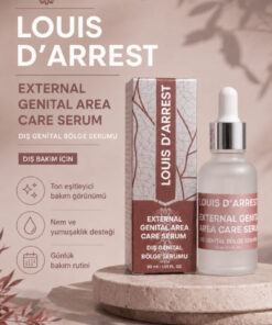 Louis DArrest Genital Bölge Sıkılaştırıcı, Leke Karşıtı Aydınlatıcı Bakım Serumu 30 ML. Arbutin, Hyalüronik Asit