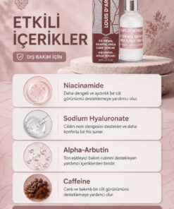 Louis DArrest Genital Bölge Sıkılaştırıcı, Leke Karşıtı Aydınlatıcı Bakım Serumu 30 ML. Arbutin, Hyalüronik Asit - Görsel 3