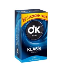 Okey Marka: Ok Klasik Ekonomik Paket 20'li Kategori: Prezervatif