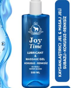 dibuvet Joy Time Kayganlaştırıcı Jel & Masaj Jeli 500ml Su Bazlı Kokusuz Renksiz
