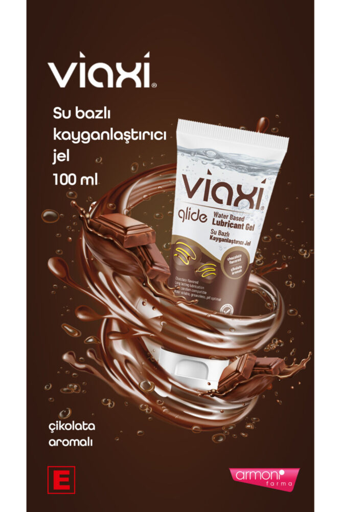 Viaxi Glide Çikolatalı Su Bazlı Kayganlaştırıcı Jel 100 Ml (3 Adet) Skt: 27/06/2026 - Görsel 2
