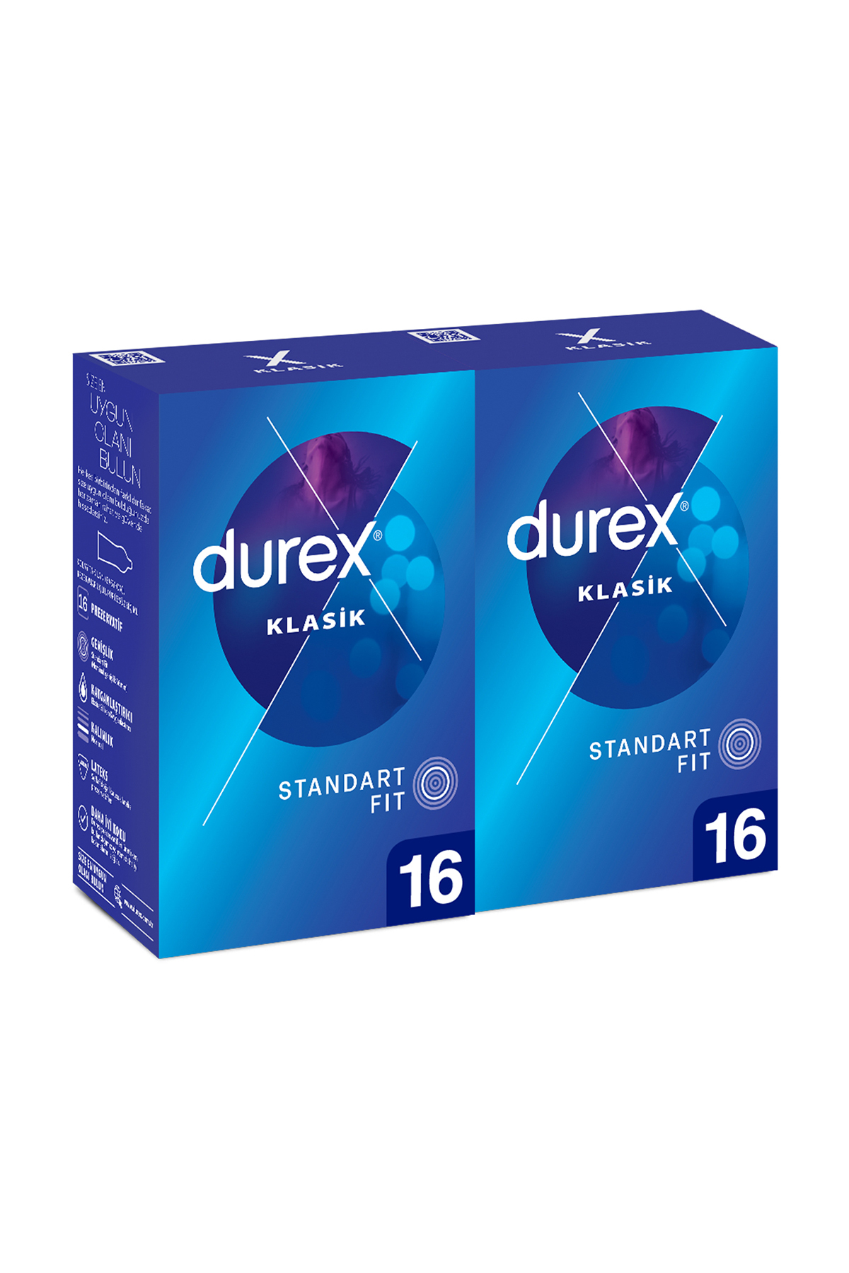 Durex Klasik Prezervatif 16x2'li