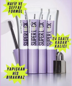 Maybelline New York Super Lock Brow Glue Kaş Sabitleyici Maskara - Şeffaf + Sürpriz Kutu Hediye - Görsel 3