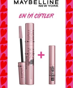 Maybelline New York Lash Sensational Sky High Maskara 7.2 ml & Mini Sky High Maskara 4.5 ml