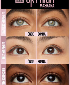 Maybelline New York Lash Sensational Sky High Maskara 7.2 ml & Mini Sky High Maskara 4.5 ml - Görsel 3