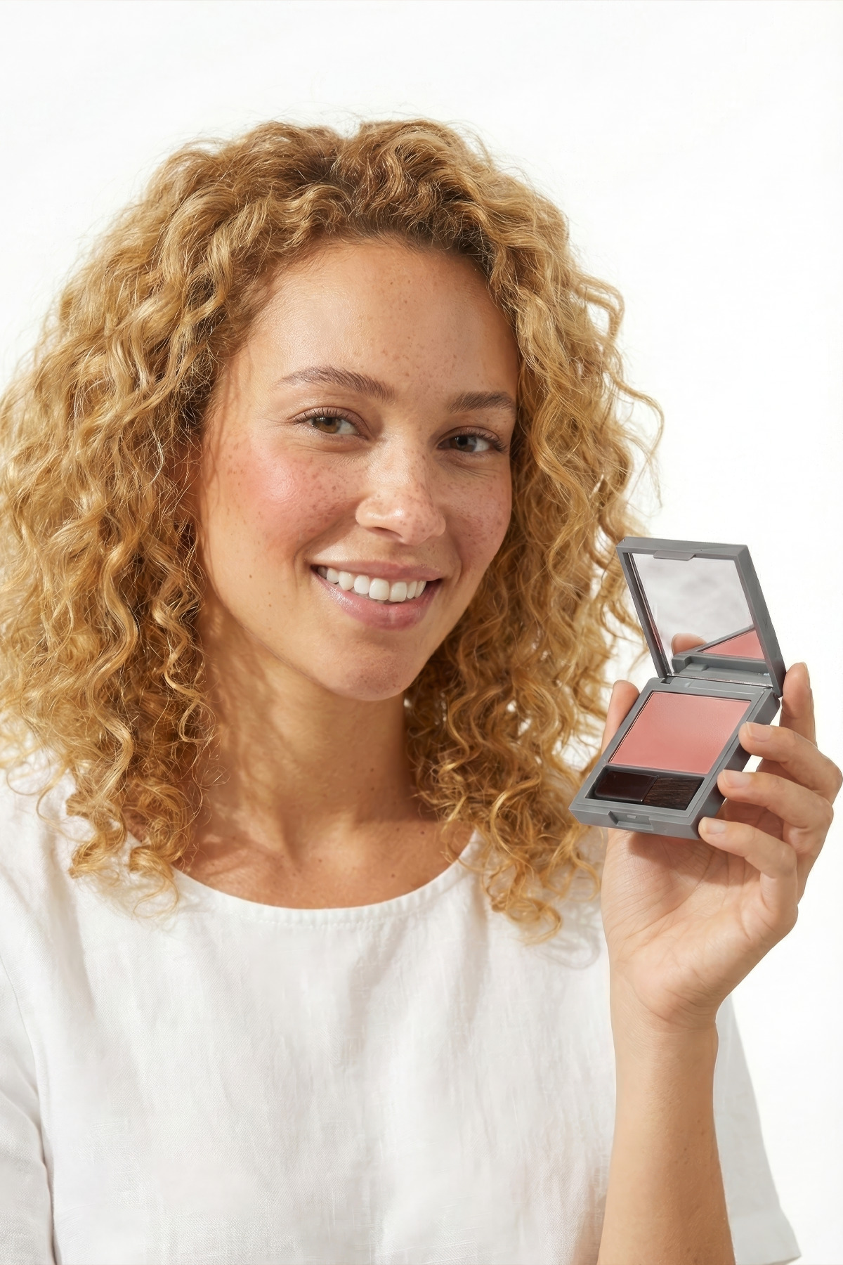 Alix Avien Yoğun Pigmentli Ultra İnce İpeksi Dokulu Pudra Allık - Lumi Color Powder Blush 152 Peachy Lumo - Görsel 3