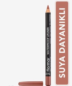 Flormar Suya Dayanıklı Dudak Kalemi (DOĞAL KOYU KAHVE) - Waterproof Lipliner - -245 Natural - 8690604567607