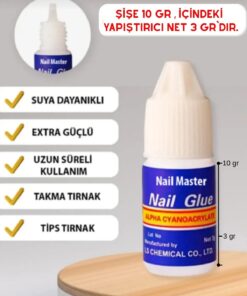 Nail Master 3 Gr Takma Tırnak Tips Yapıştırıcı