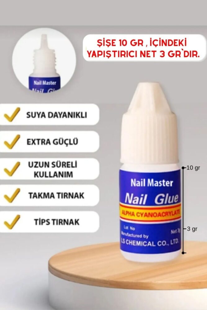 Nail Master 3 Gr Takma Tırnak Tips Yapıştırıcı
