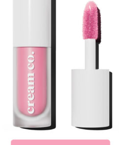 Cream Co. Allık Ruj Göz Farı Glow Tint Baby Pink Nemlendirici Makyaj | Pastel Pembe Hyaluronik Asit Peptit