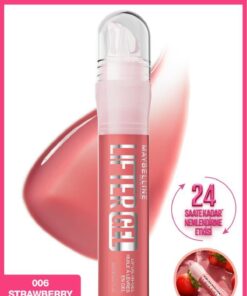 Maybelline New York Lifter Gel Ekstra Parlak ve Nemlendirici Dudak Parlatıcısı - 06 Strawberry Shake