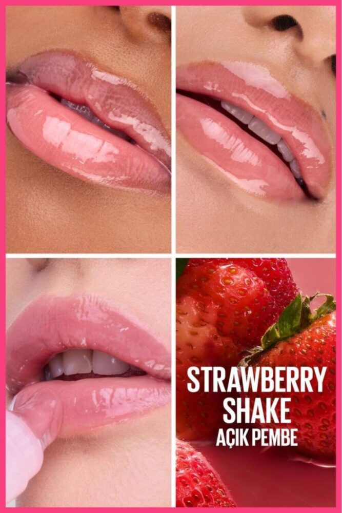 Maybelline New York Lifter Gel Ekstra Parlak ve Nemlendirici Dudak Parlatıcısı - 06 Strawberry Shake - Görsel 2