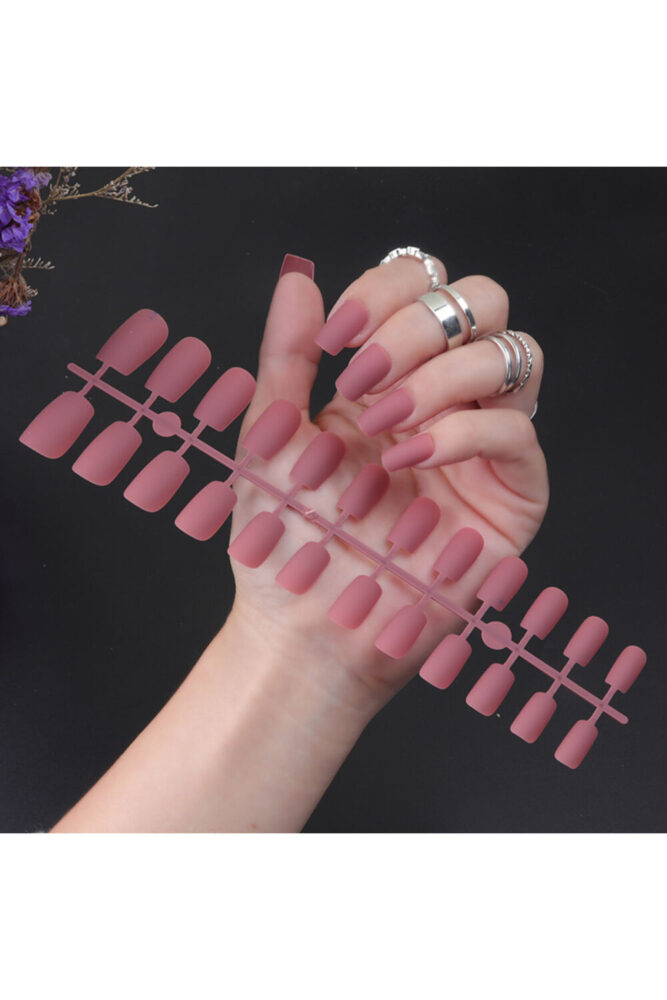 Nail Master 24'Lü Küt Takma Tırnak French - Görsel 3