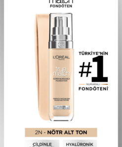 L'Oreal Paris True Match Bakım Yapan Fondöten - 2N Nötr Alt Ton