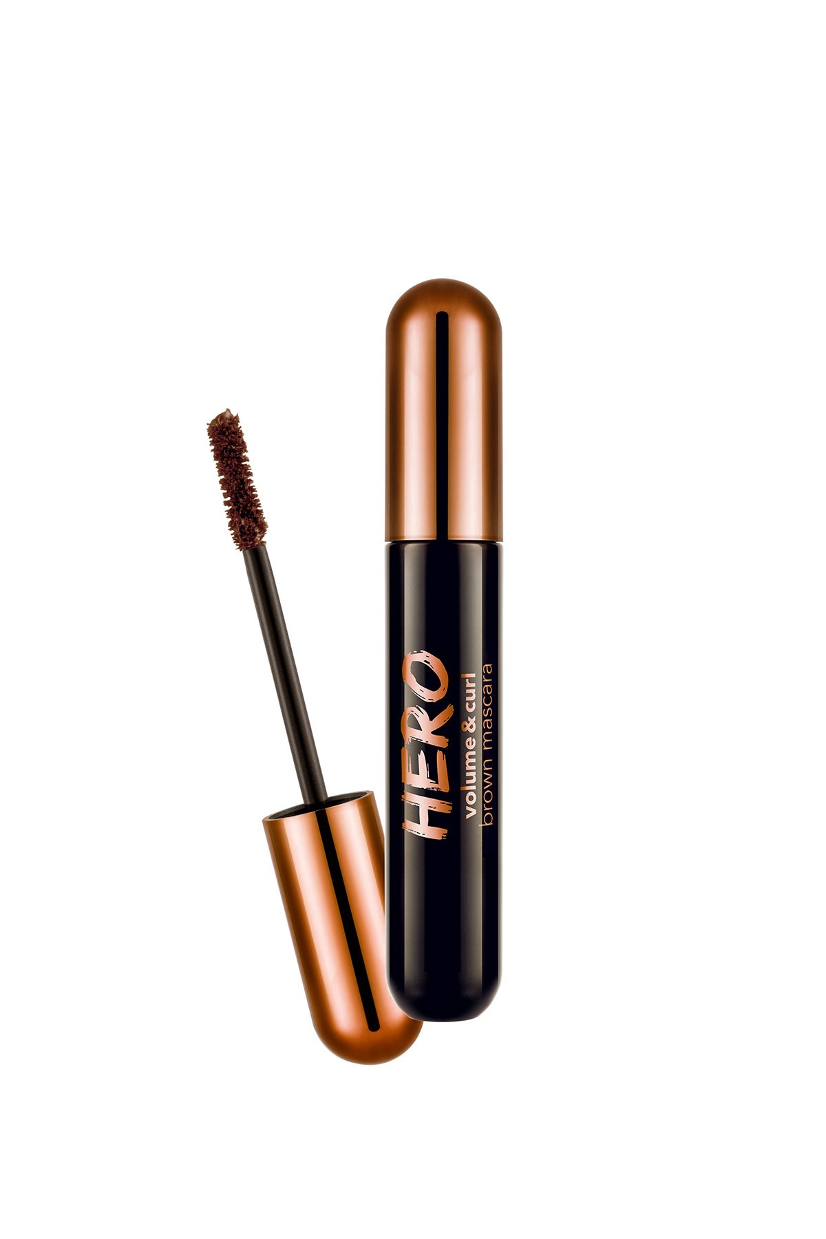 Flormar Kıvrım Ve Hacim Veren Maskara Suya Dayanıklı (Kahverengi) - Hero Volume & Curl Mascara-8682536093569 - Görsel 3