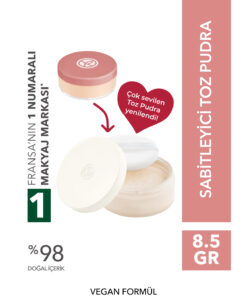 Yves Rocher Matlaştırıcı & Sabitleyici Toz Pudra – Vegan – 8.5 g