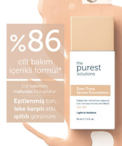 The Purest Solutions Cilt Tonu Eşitleyici & Leke Karşıtı Serum Fondöten SPF 50+, 30 ml – Açık / Orta Ton - Görsel 3