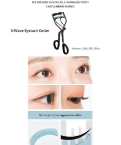 Alternative view of Missha 3 Kat Güçlü Kirpik Kıvırıcı 3-wave Eyelash Curler