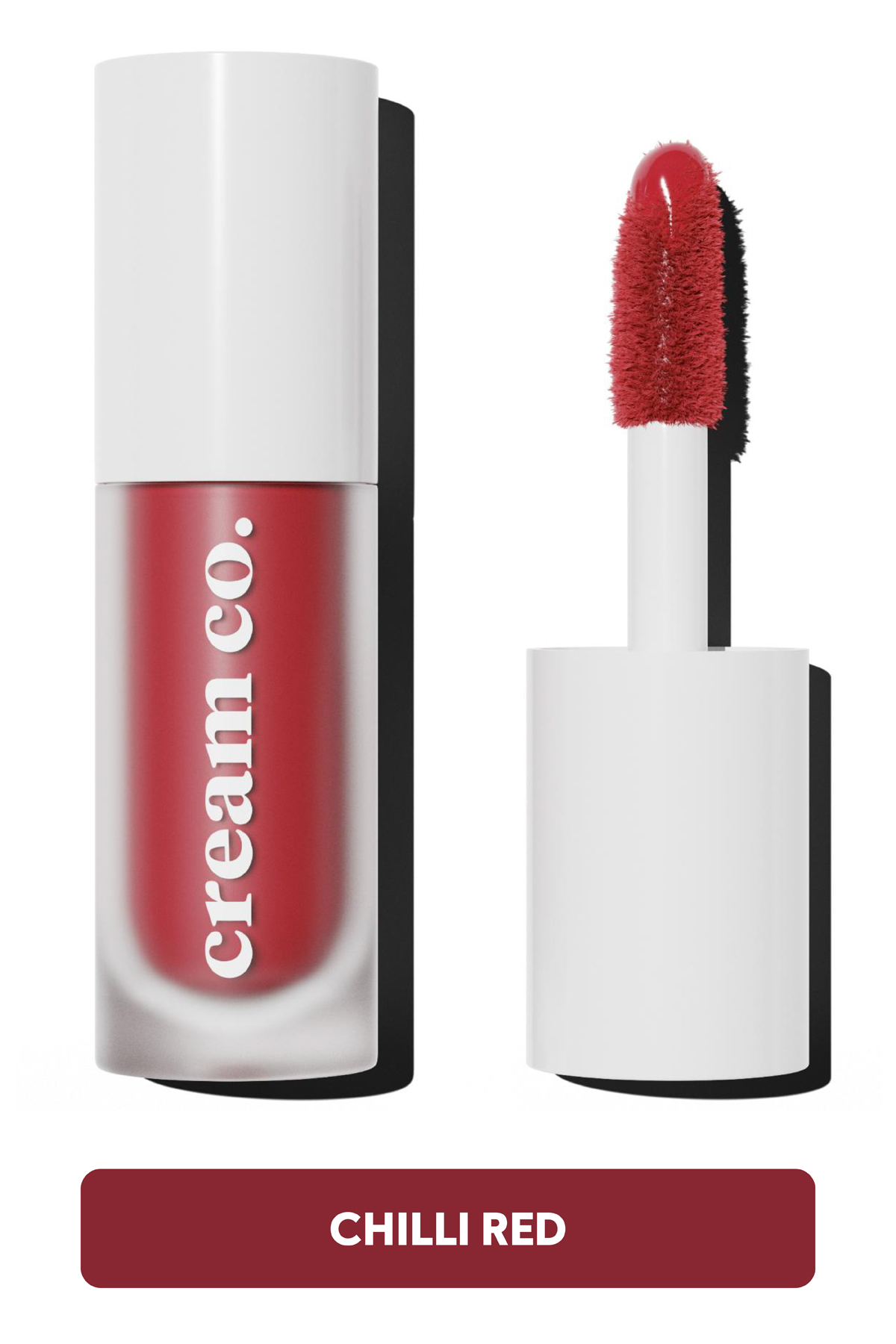 Cream Co. Allık Ruj Göz Farı Glow Tint Chilli Red | Nemlendirici Makyaj | Kiremit | Hyaluronik Asit Peptit