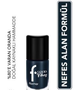 Flormar Good Vibes Yüksek Pigmentli & Parlak Bitişli Nefes Alabilen Oje
