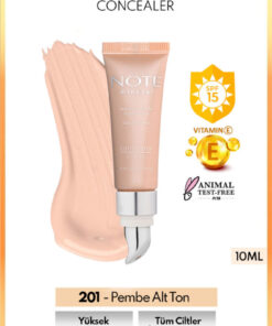 Note Cosmetics Mineral Concealer Spf 15 Yoğun Kapatıcı Metal Başlıklı Göz Altı Kapatıcısı - 201 Açık