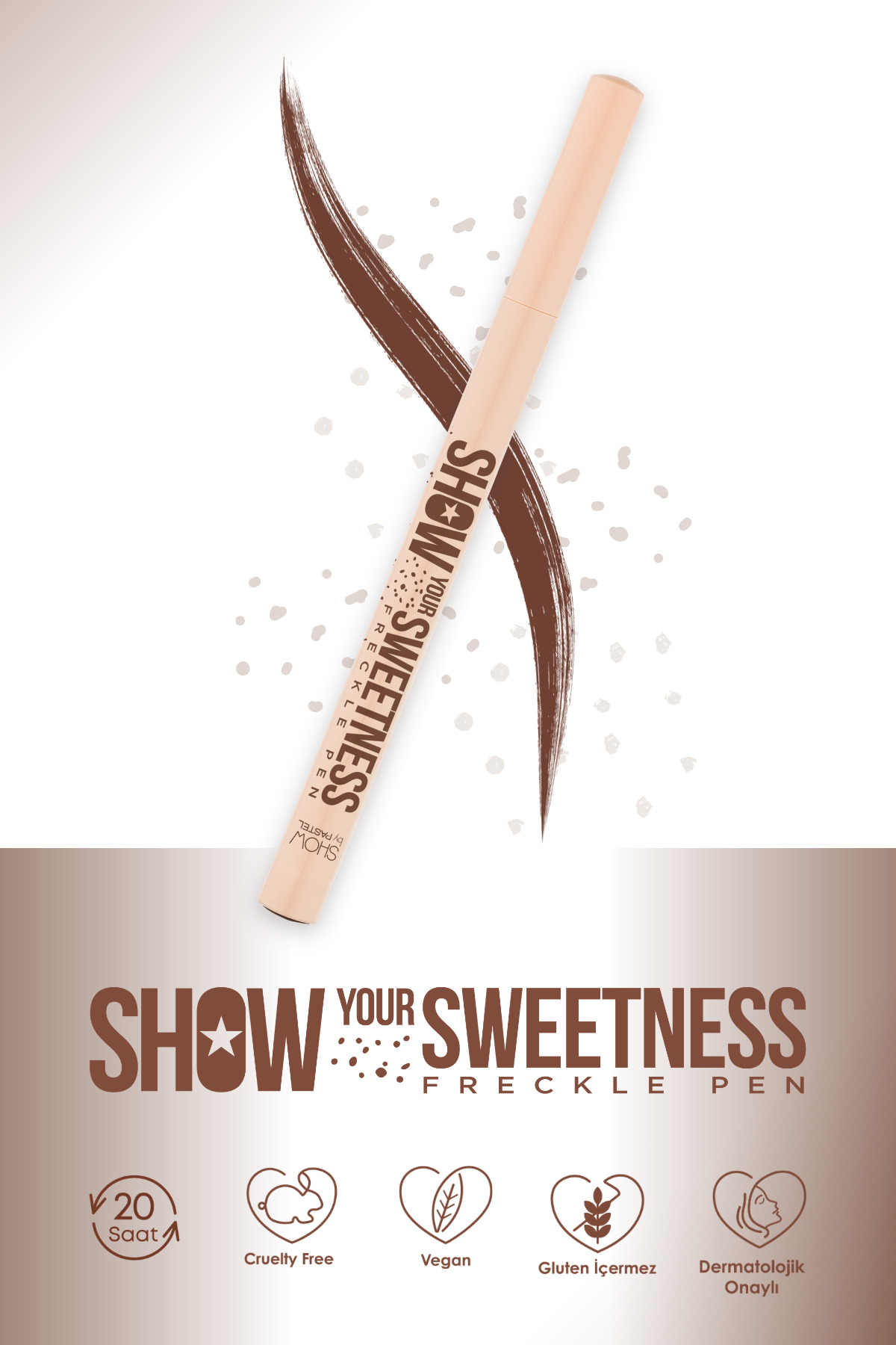 Show by Pastel Show By Your Sweetness Freckle Pen Çil Kalemi - Görsel 3