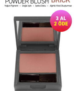 Alix Avien Yoğun Pigmentli Ultra İnce İpeksi Dokulu Pudra Allık - Lumi Color Powder Blush 155 Tender Brick