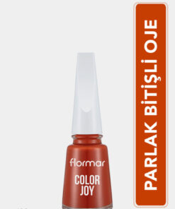 Flormar Color Joy Yüksek Pigmentli & Parlak Bitişli Oje - 489 HOT SUN