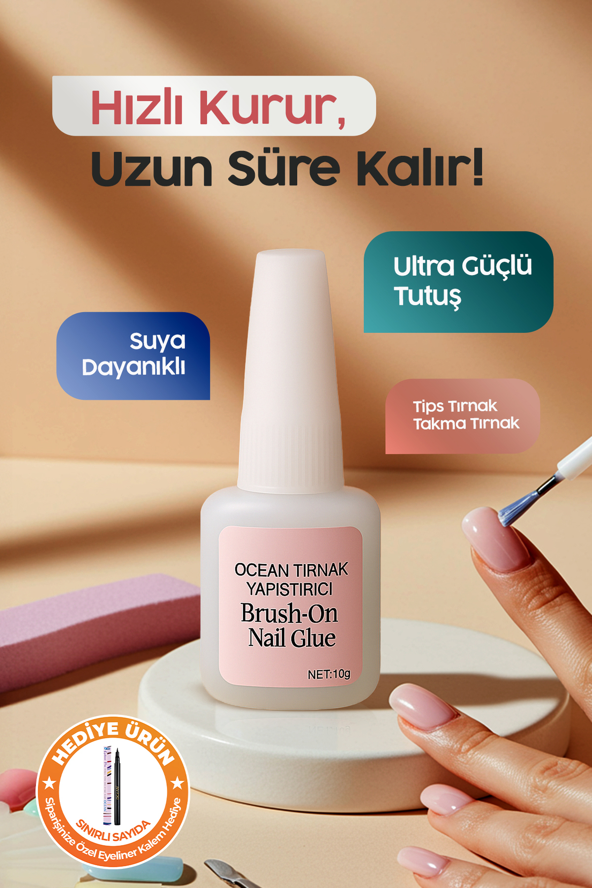 Ocean Fırçalı Yapıştırıcı 10 Gr ASU-189A