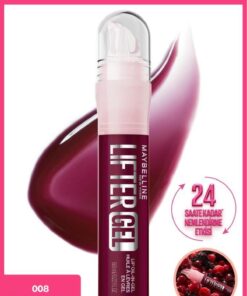 Maybelline New York Lifter Gel Ekstra Parlak ve Nemlendirici Dudak Parlatıcısı - 08 Berry Twist