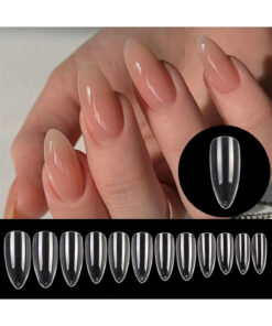 Nail Master 120'li Badem Tırnak Tipsi Şeffaf 120 Adet