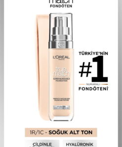 L'Oreal Paris True Match Bakım Yapan Fondöten - 1R Soğuk Alt Ton