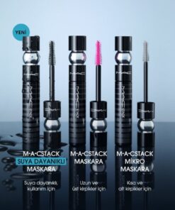 Mac M·a·cstack Waterproof Suya Dayanıklı Maskara - Black Stack - 12ml - Görsel 3