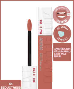 Maybelline New York Super Stay Matte Ink Unnude Likit Mat Ruj - 65 Seductress - Nude 5 ml