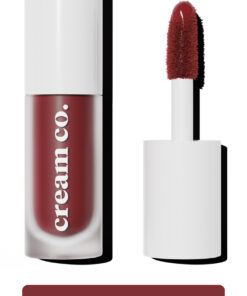 Cream Co. Allık Ruj Göz Farı Glow Tint Bold Burgundy Nemlendirici Makyaj | Bordo Hyaluronik Asit Peptit