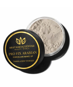 Arap Makyaj Dünyası PRO FIX ARABIAN Porcelain Make Up Transparan Pudra-Bej