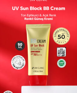 Alternative view of 3W CLINIC Renk Eşitleyici Ve Spf 50 Pa +++ Güneş Koruyucu Açık Renk Bb Krem Bb Cream Uv Sun Block
