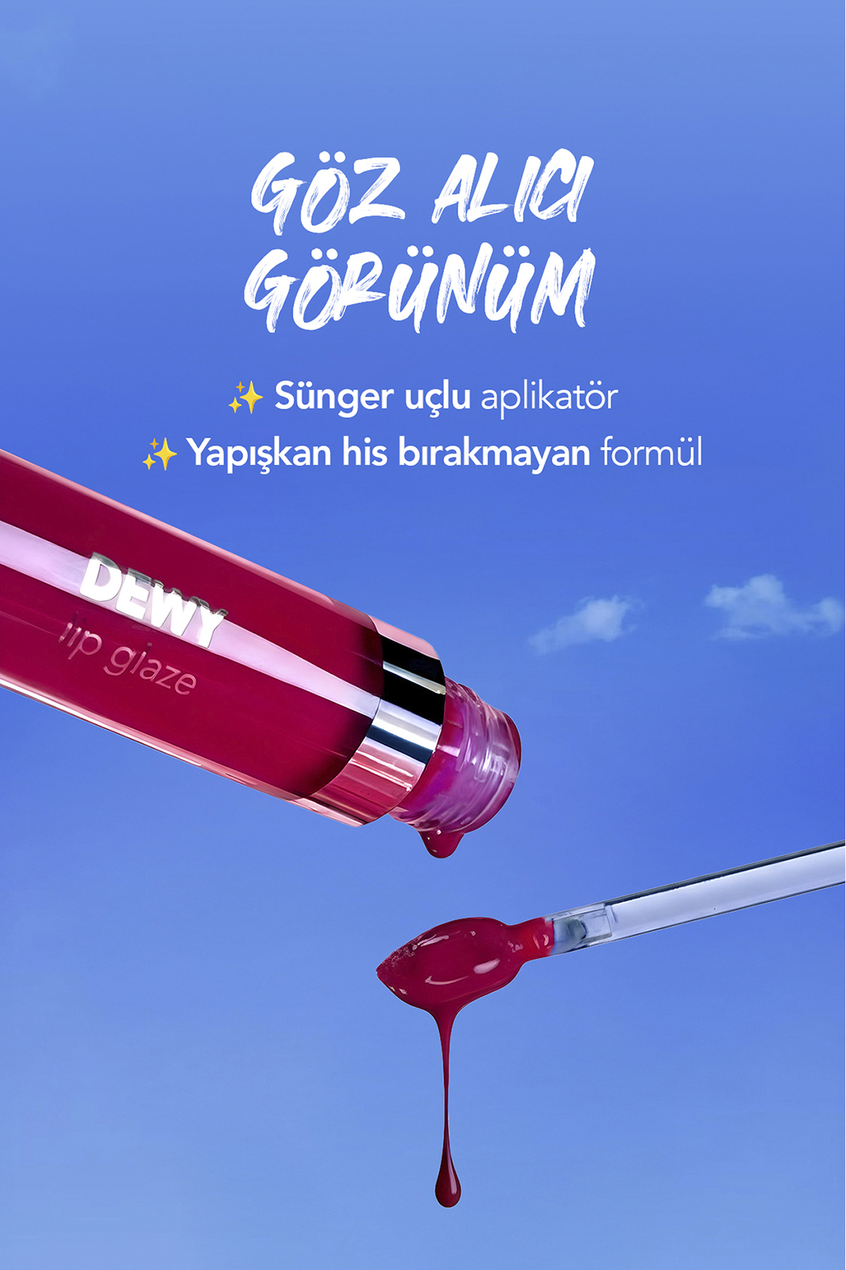 Flormar Besleyici Dudak Parlatıcısı - Dewy Lip Glaze - 027 Perfect Moments - Görsel 3