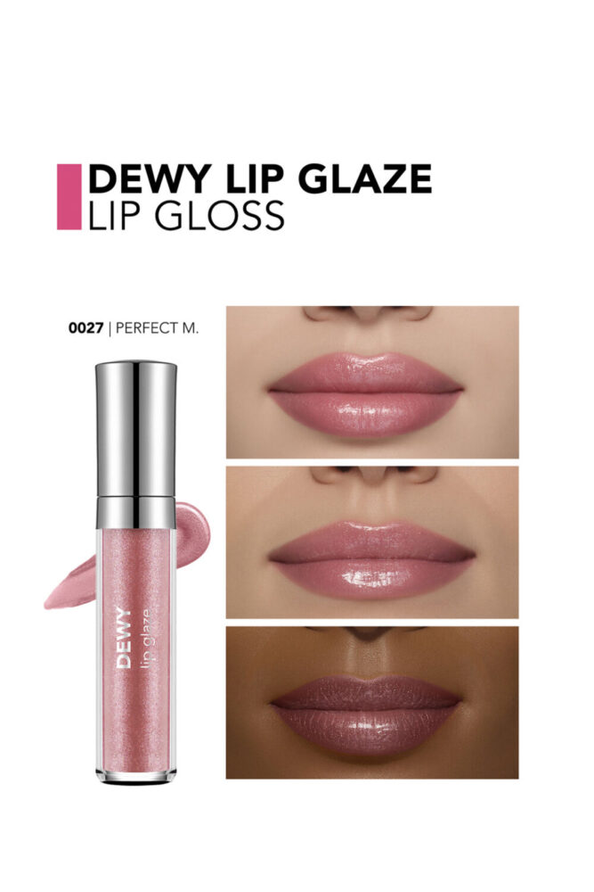 Flormar Besleyici Dudak Parlatıcısı - Dewy Lip Glaze - 027 Perfect Moments - Görsel 2
