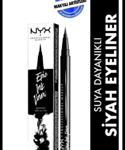 NYX Professional Makeup Suya Dayanıklı Epic Ink Siyah Eyeliner