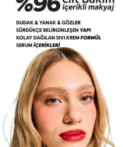 Alternative view of Cream Co. Allık Ruj Göz Farı Glow Tint Deep Red | Nemlendirici Makyaj | Kırmızı | Hyaluronik Asit Peptit