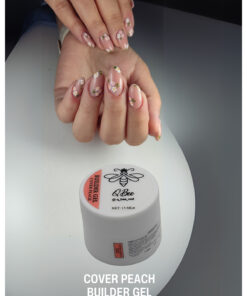 QBEE PROFESSIONAL 15ml Protez Tırnak Jeli Builder Gel Cover Peach TPO&HEMA FREE