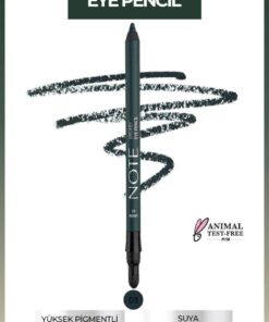 Note Cosmetics Smokey Eye Pencil Waterproof Aplikatörlü Suya Dayanıklı Göz Kalemi - 03 Green - Yeşil