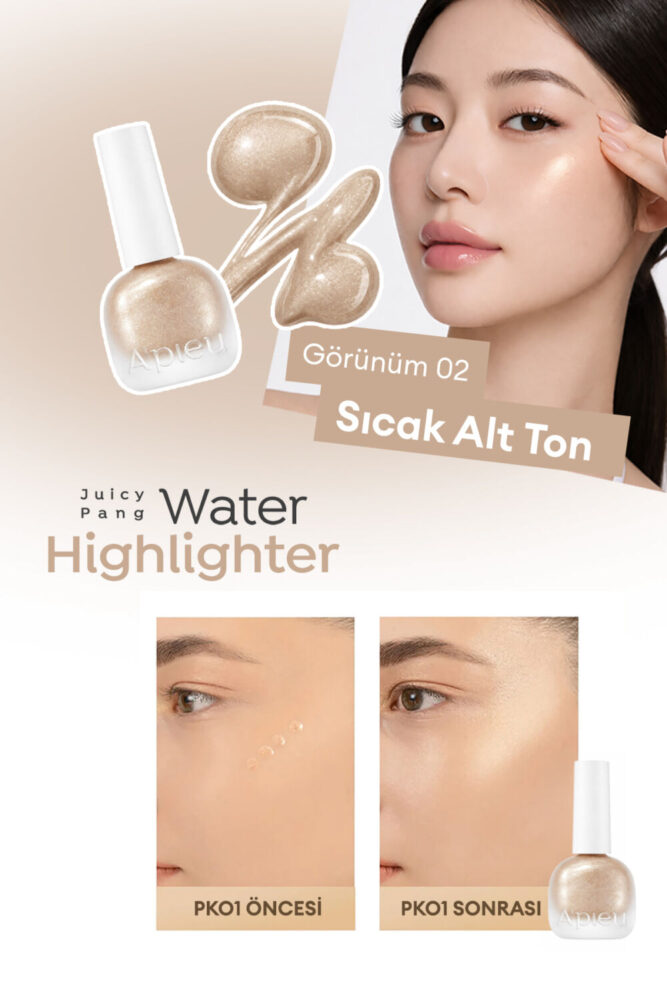 Missha Ciltle Bütünleşen Kalıcı Likit Aydınlatıcı Juicy-Pang Water Highlighter (GD01) - Görsel 3
