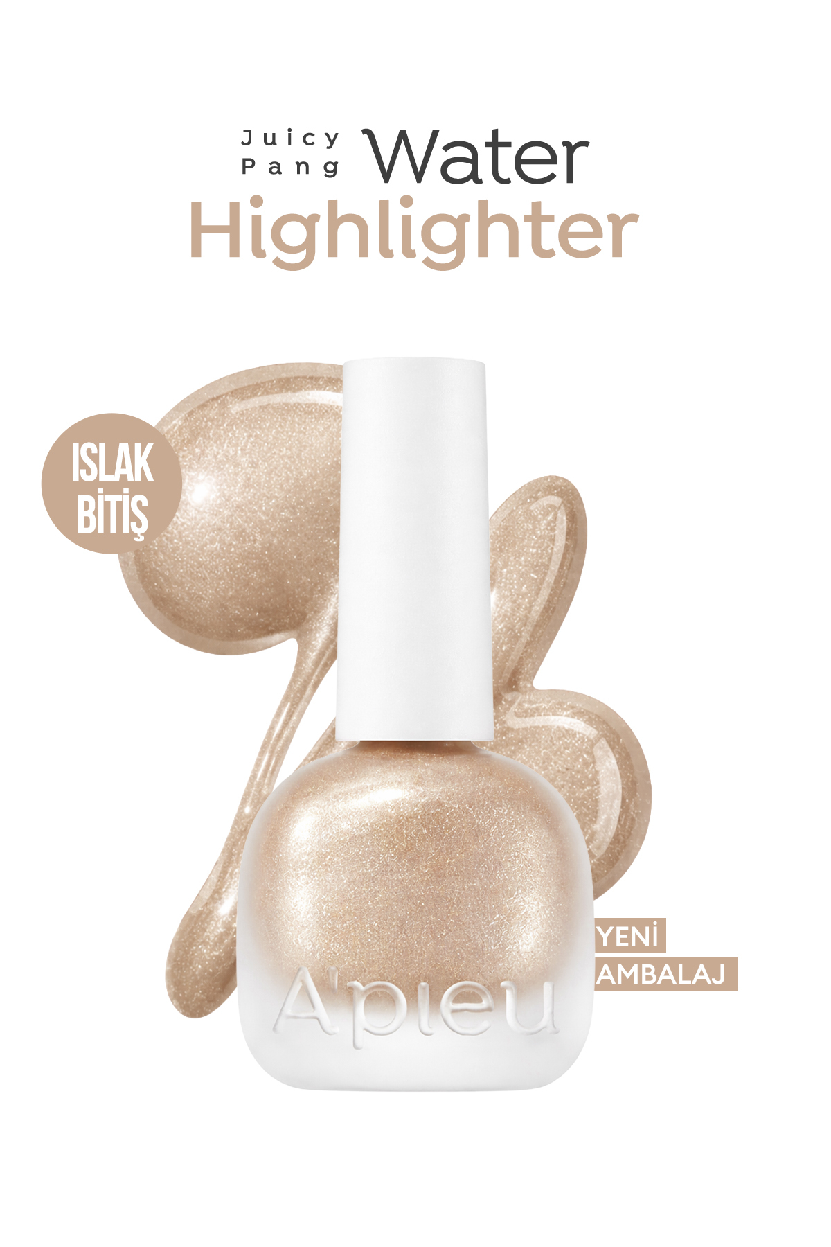 Missha Ciltle Bütünleşen Kalıcı Likit Aydınlatıcı Juicy-Pang Water Highlighter (GD01)