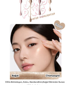 Alternative view of Missha Ciltle Bütünleşen Kalıcı Likit Aydınlatıcı Juicy-Pang Water Highlighter (GD01)