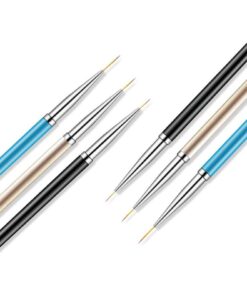 Alternative view of MOZIUR 3'lü Nail Art Tırnak Desen Fırça Seti
