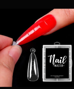 Nail Master 12 Farklı Boy 120 Adet Stiletto Poly Jel Kalıp Tips Polijel 120'Lİ - Görsel 3