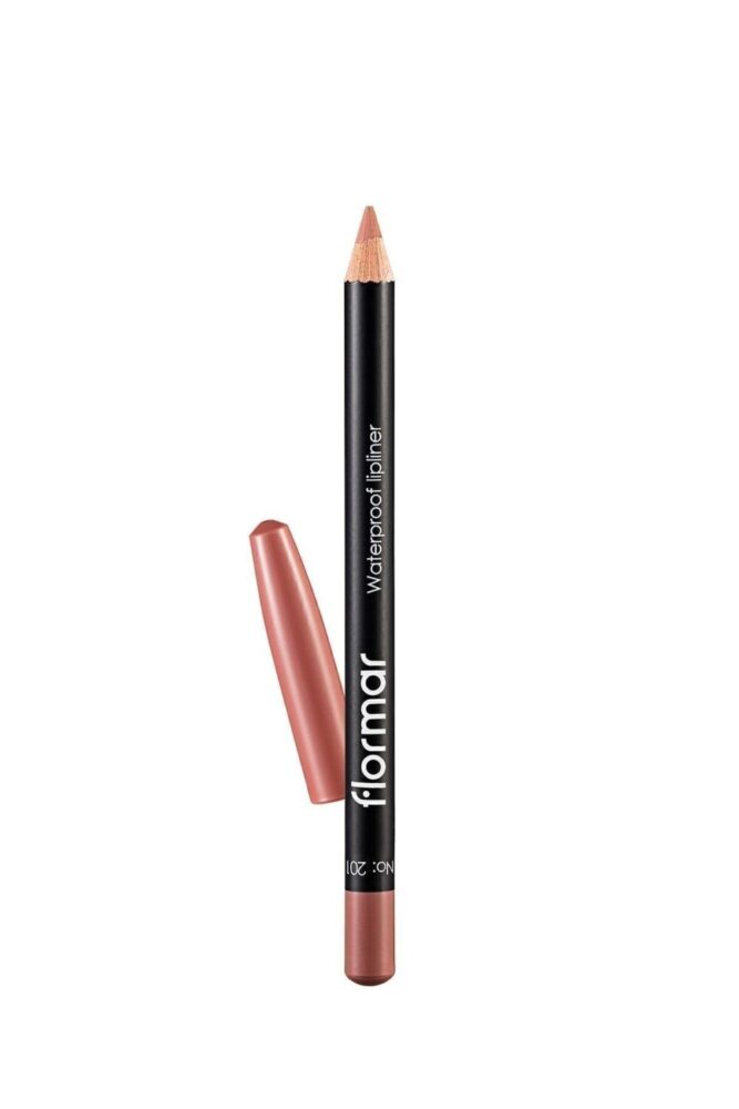 Flormar Suya Dayanıklı Dudak Kalemi - Waterproof Lipliner (Nude) - 201 NTRLLY NUDE - 8690604111015 - Görsel 2
